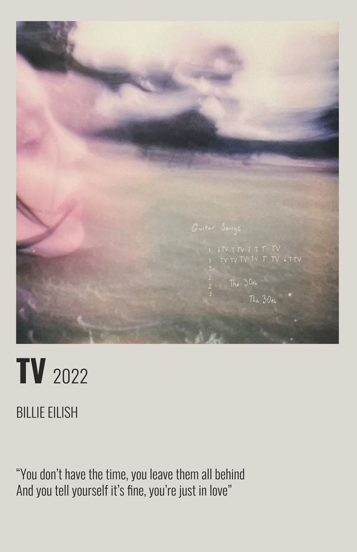 Billie Eilish l Aesthetic Poster