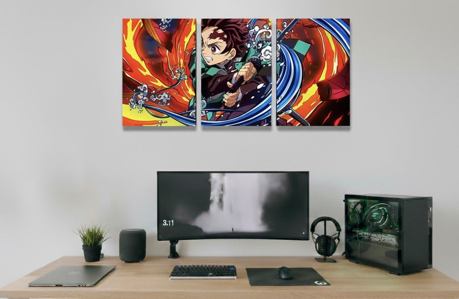 Tanjiro Split Poster