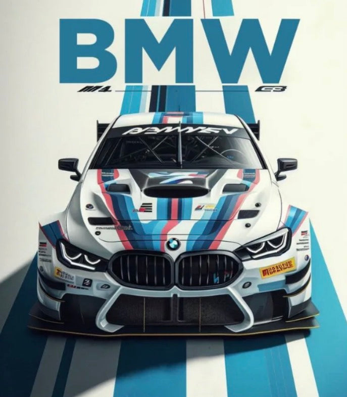 BMW M4 l Car Wall Poster