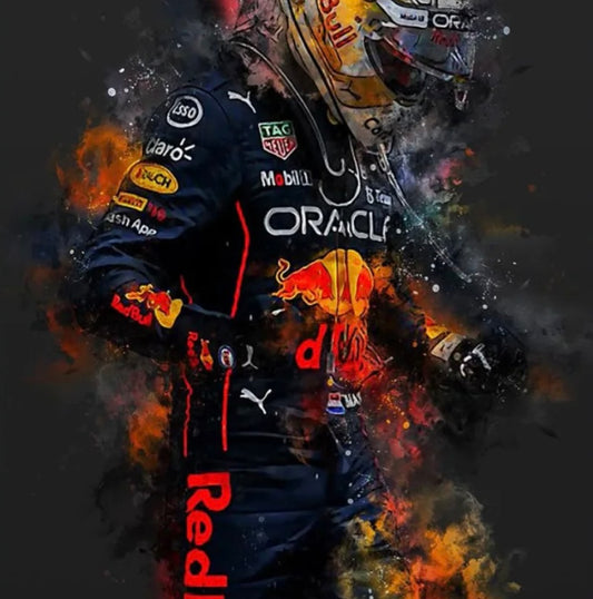 MAX VERSTAPPEN REDBULL l F1 Car Wall poster