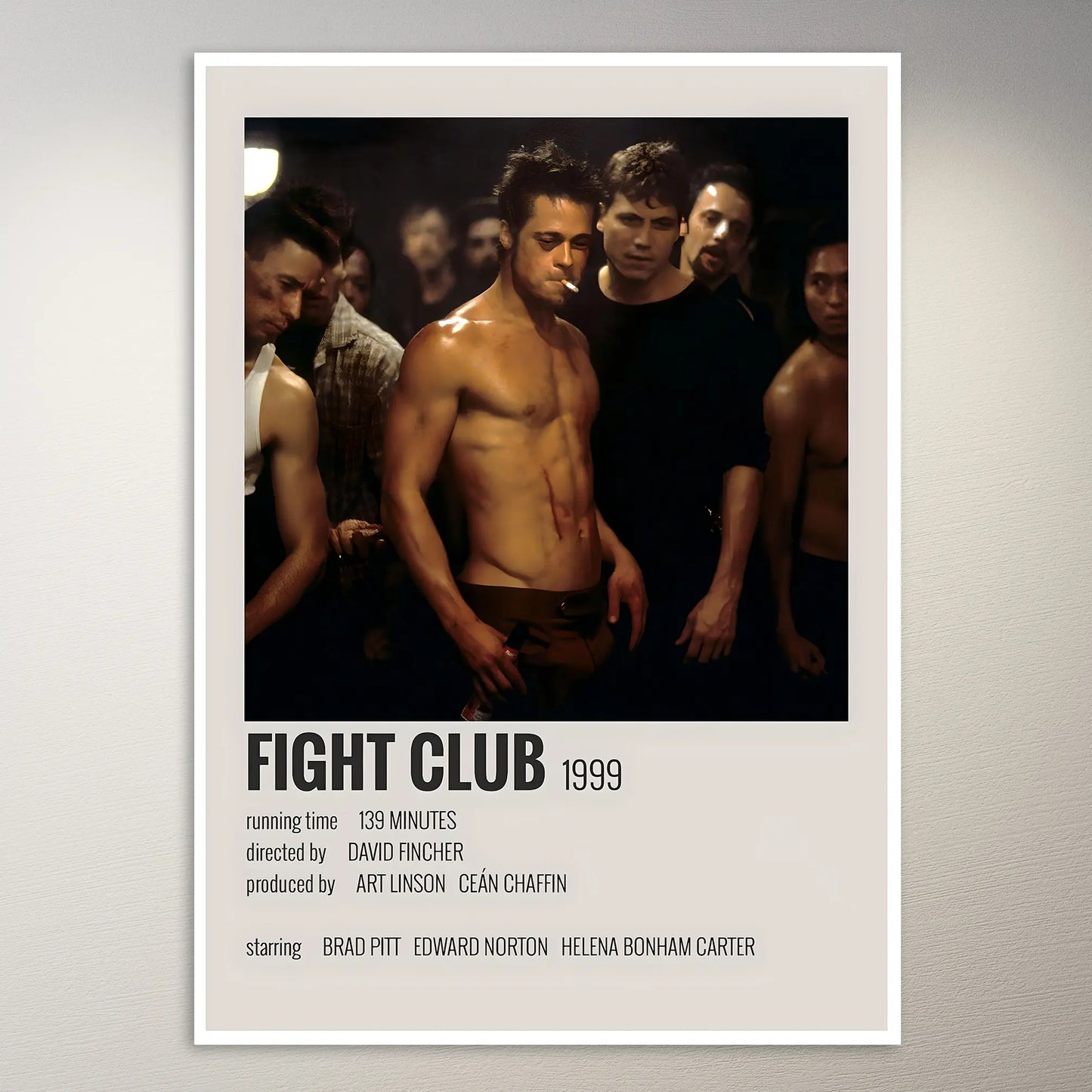 FIGHT CLUB l AESTHETIC WALL POSTER