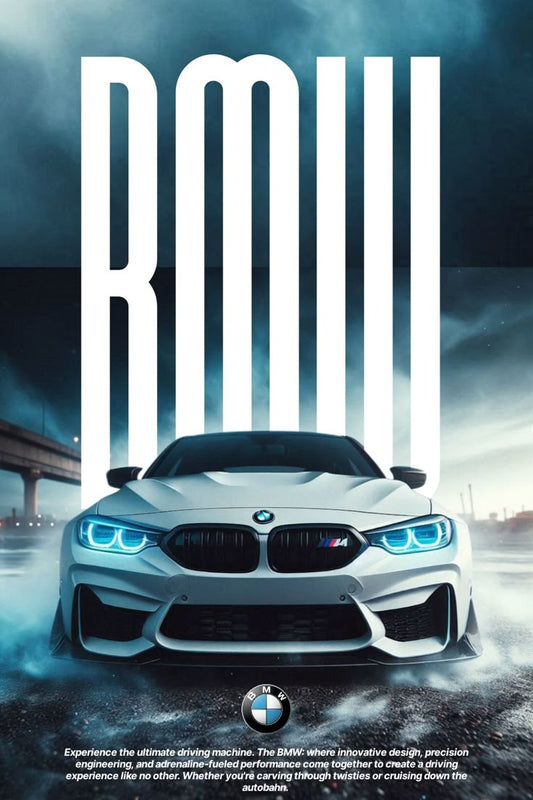 BMW M4 SPECIAL EDITION l Car wall poster