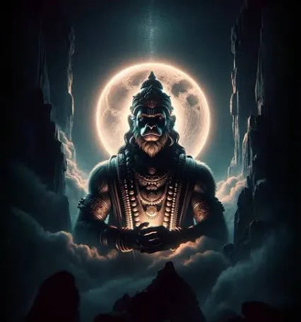 Lord Hanuman l Devotional Wall Poster