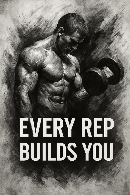 Every Rep Builds You l Gym Poster