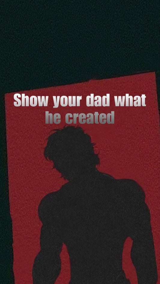 Show Your Dad What He Created l Gym Poster
