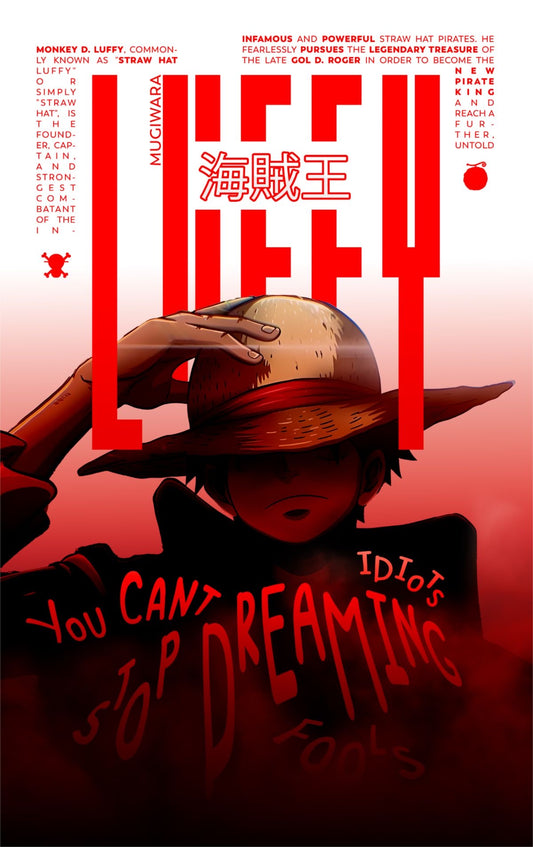 Monkey D Luffy l Anime Poster