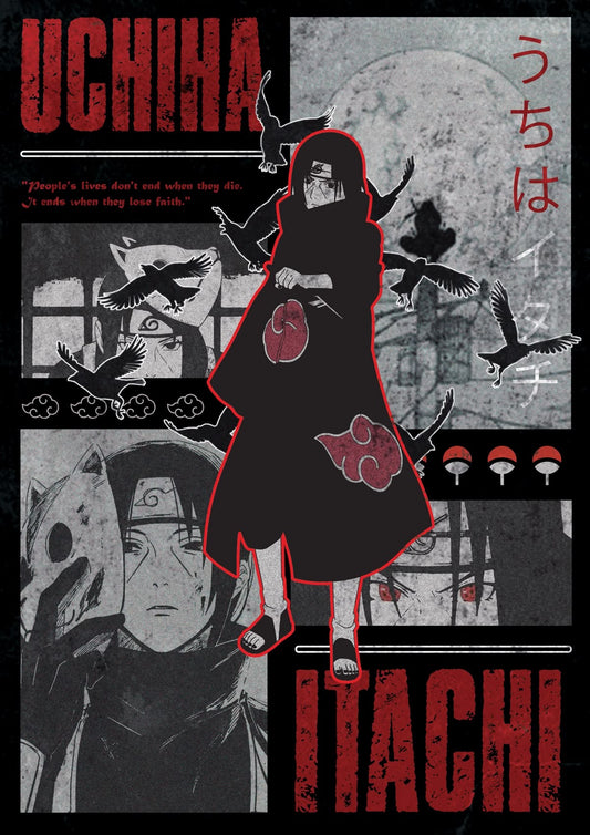 Itachi Uchiha l Anime Poster