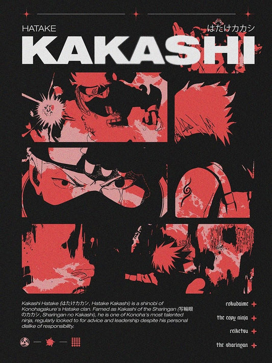 Hatake Kakashi l Anime Poster
