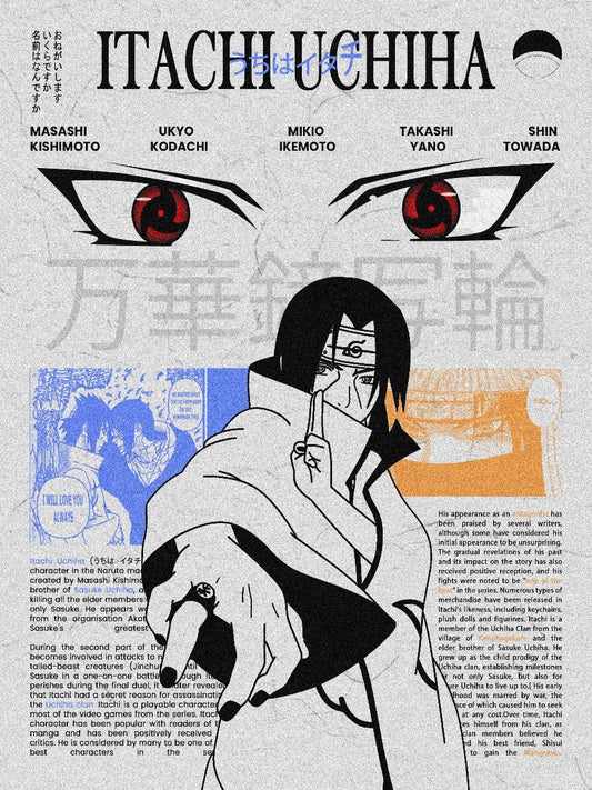 Itachi Uchiha l Anime Poster