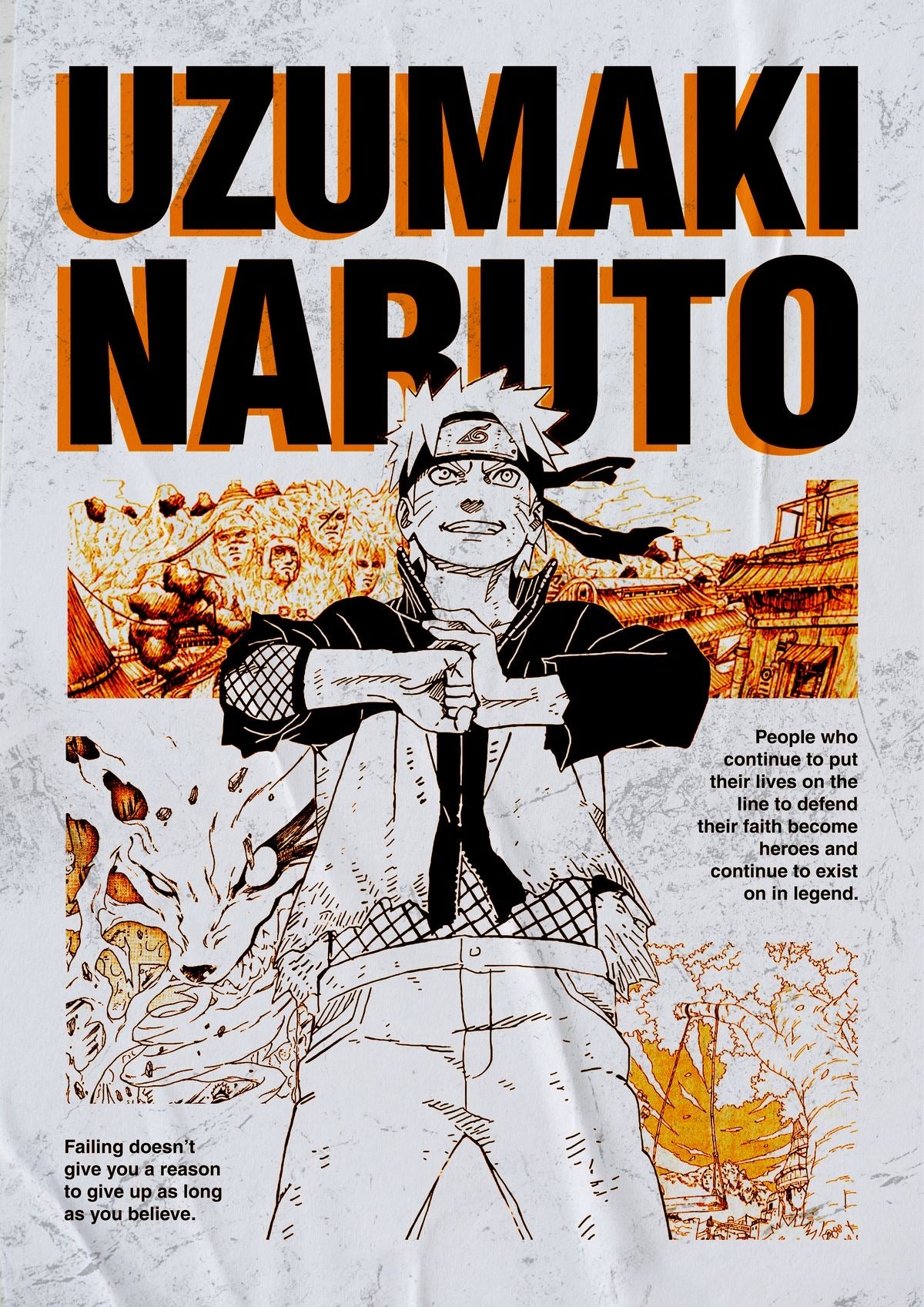 Uzumaki Naruto l Anime Poster