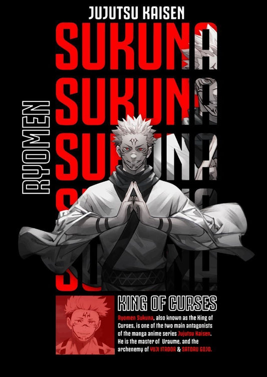 Jujutsu Kaisen l Sukuna Edition l Anime Poster