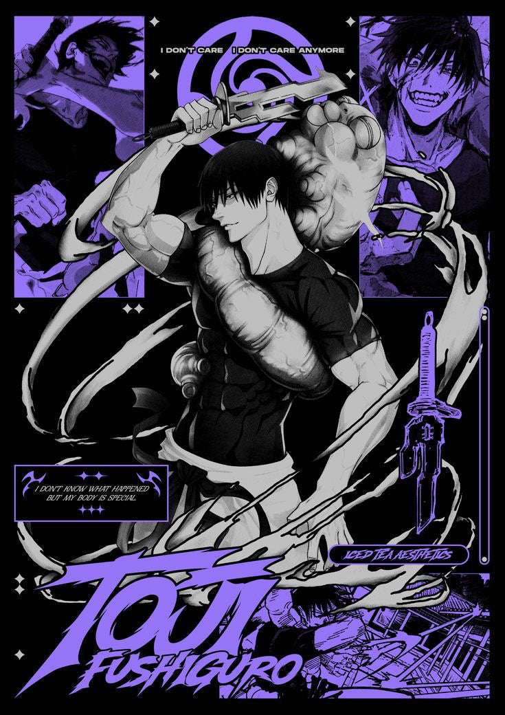 Fushiguro Toji l Anime Poster