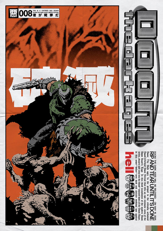 Doom The Darkages l Gaming Poster