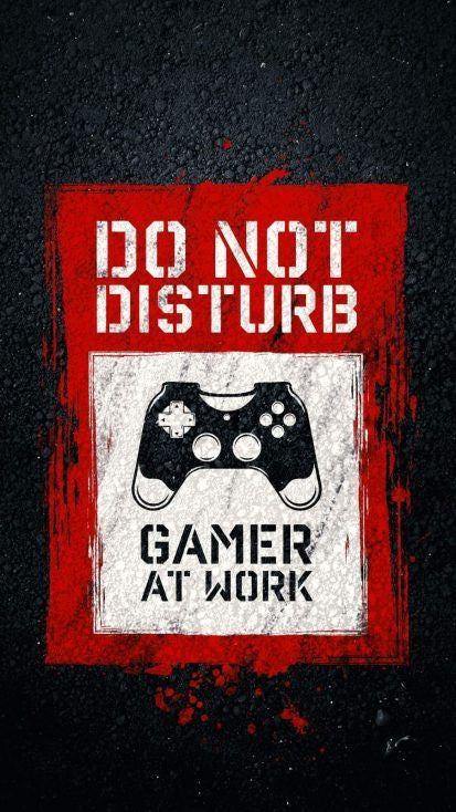 Do Not Disturb l Gaming Poster
