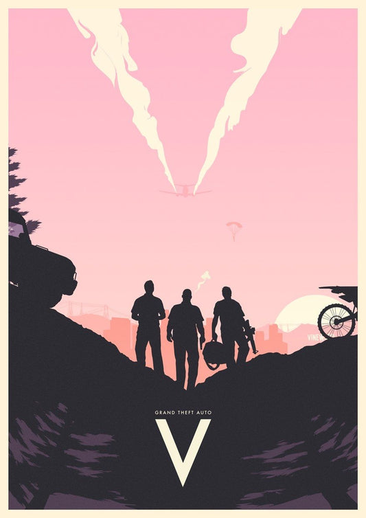GTA V l Gaming Poster