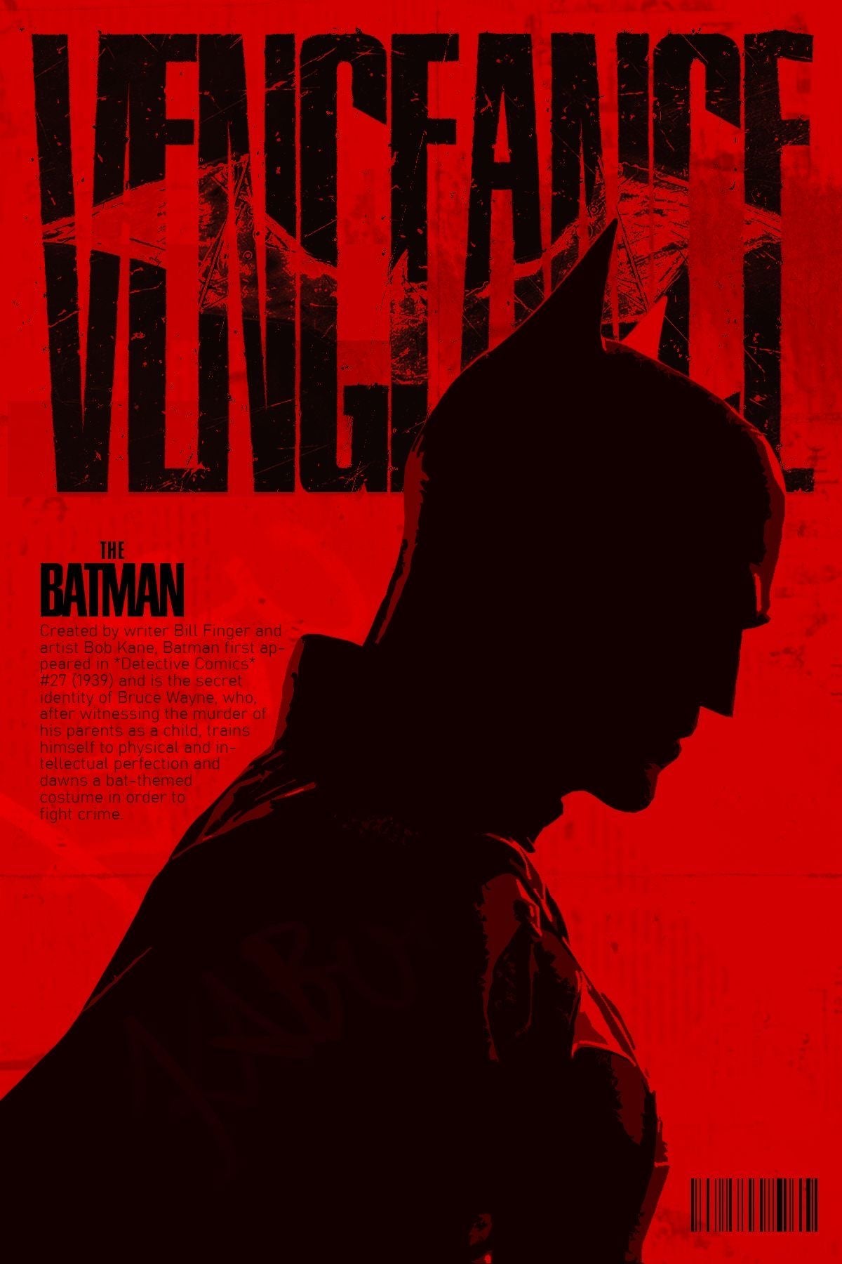 BATMAN VENGANCE WALL POSTER