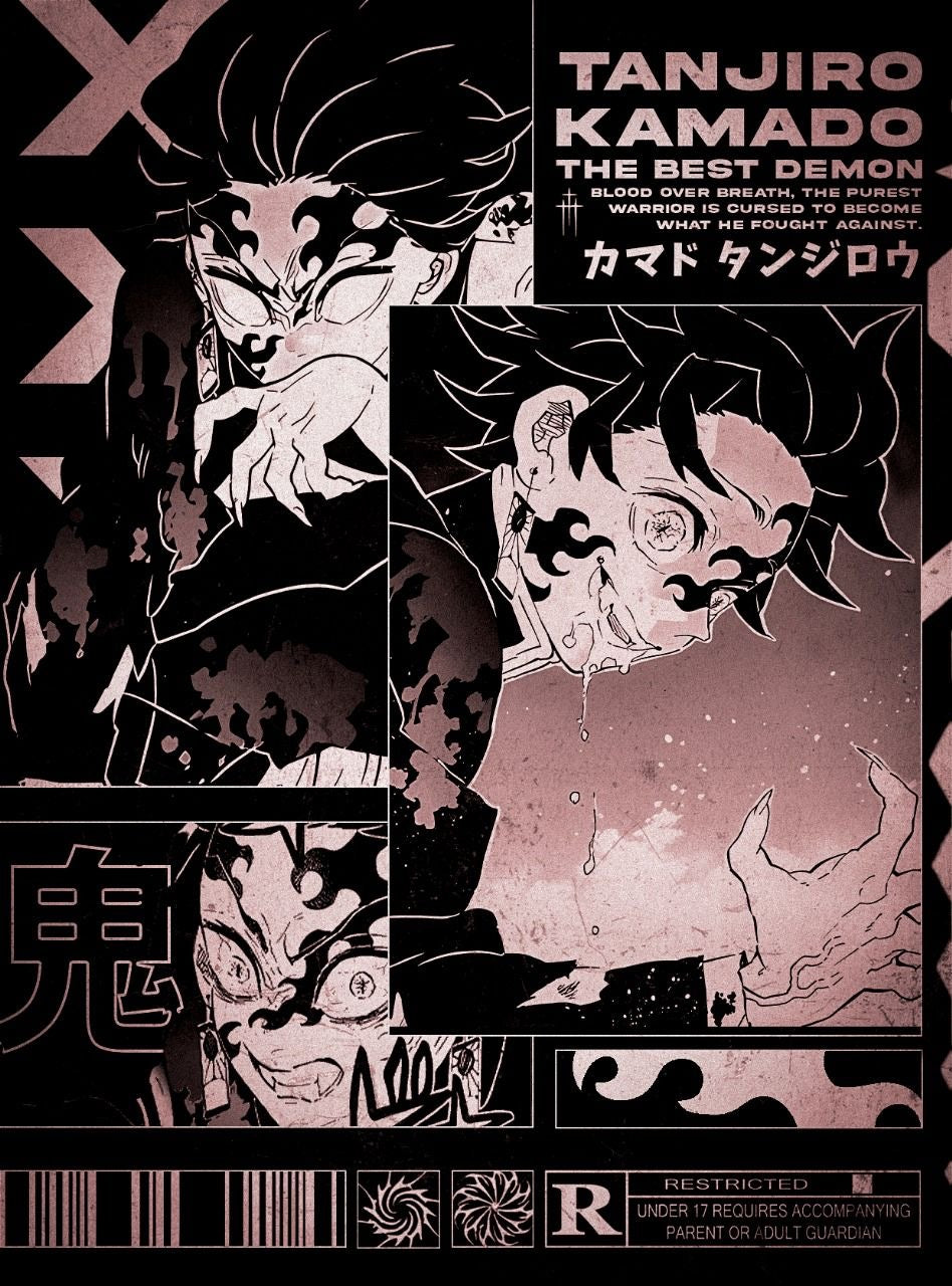 Tanjiro Kamado l Anime Poster