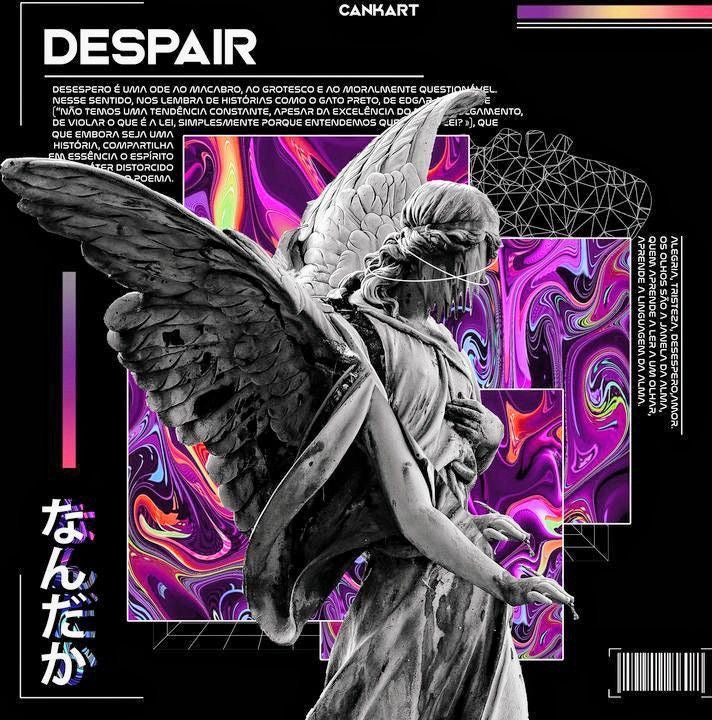 Despair l Aesthetic Wall Poster