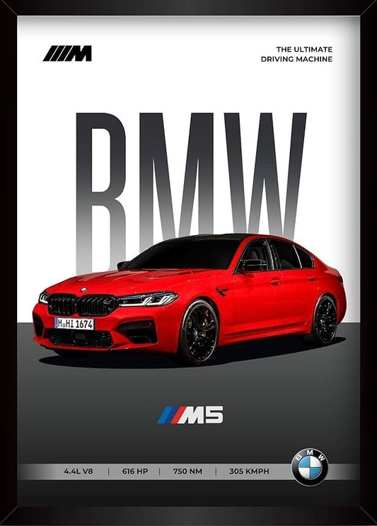 BMW M5 l Car Wall Poster