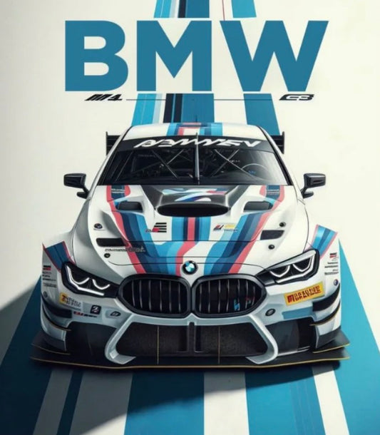 BMW M4 l Car Wall Poster