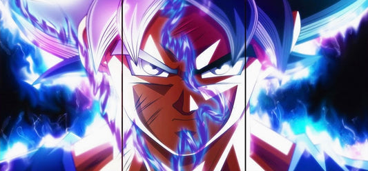 Goku Ultra Instinct Split Poster