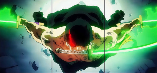 Zoro King Of Hell l Split Poster