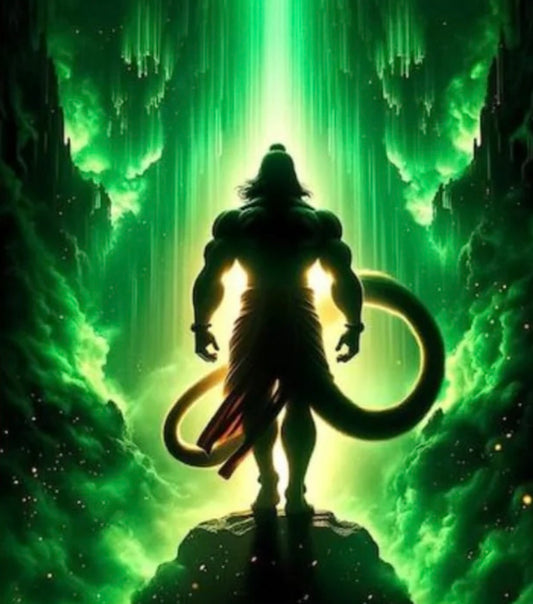 GIANT HANUMAN l Devotional poster
