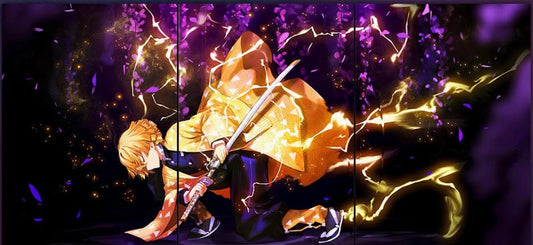 Zenitsu Split Poster