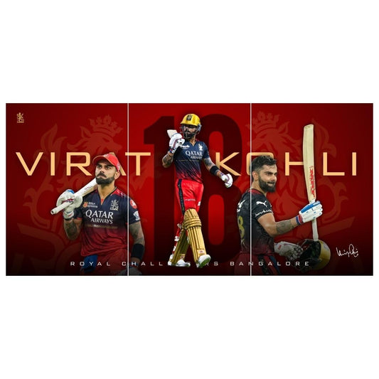 Virat Kohli Wall Split Poster