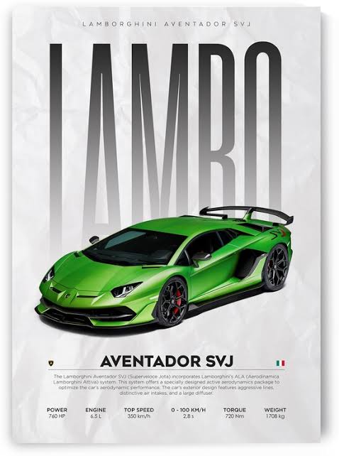 LAMBORGHINI SVJ ll SPECIAL EDITION