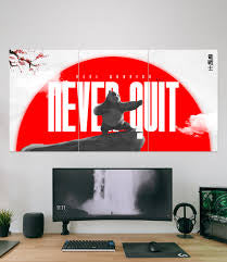 NEVER QUITE SPLIT WALL POSTER