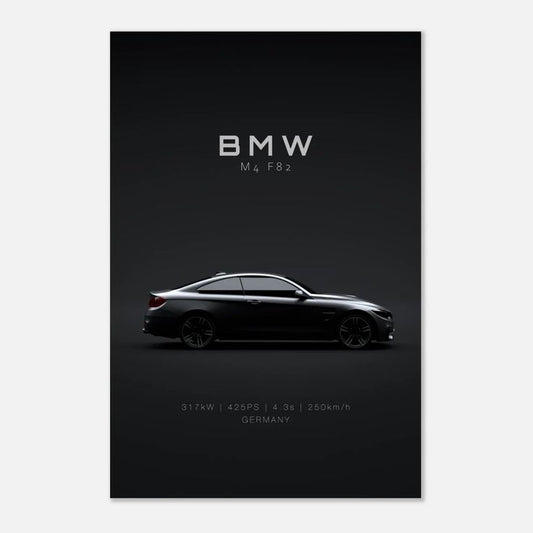 BMW M4F82 l Wall Poster