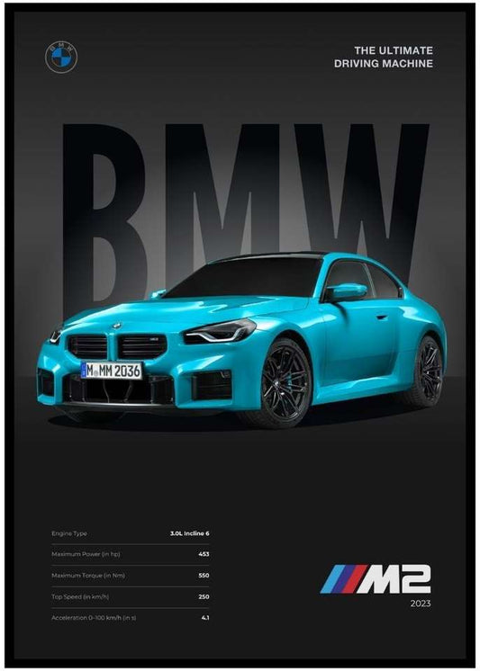 BMW M2 l Car Wall Poster