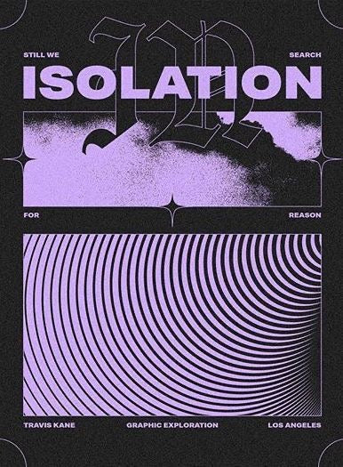 ISOLATION l Aesthetic Wall Poster