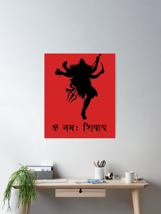 Shiv Tandav Devotional Wall Poster