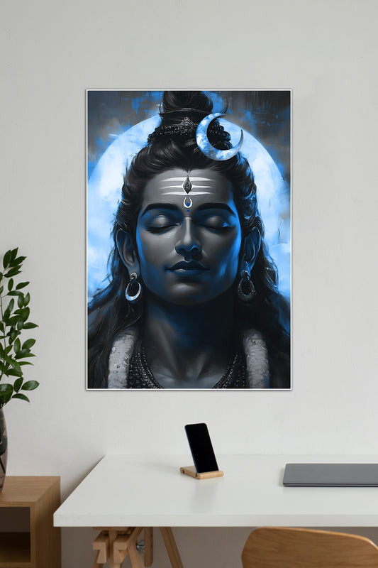 Mahakal Devotional Wall Poster