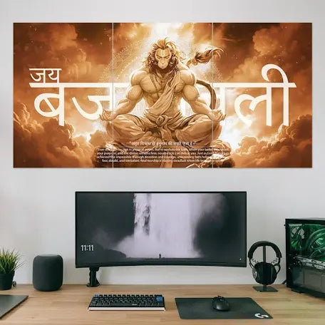 Bajrangbali Split Poster l Devotional