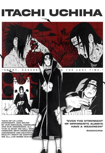Itachi x Sasuke l Wall Poster