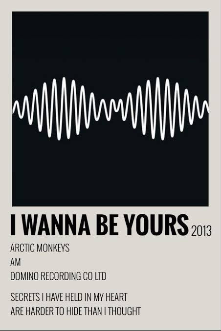 Wanna Be Yourssss l Aesthetic poster