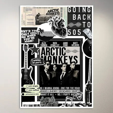 Arctic Monkeys l Aesthetic Poster