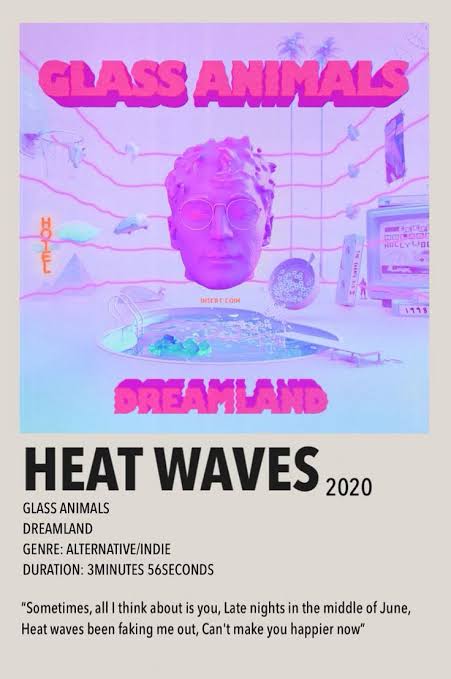 Heat Waves l Aesthetic Poster