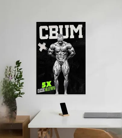 CBUM l Gym Poster