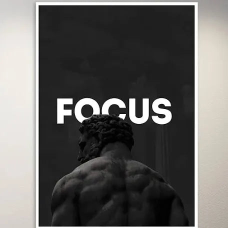 Focus l Gym Poster
