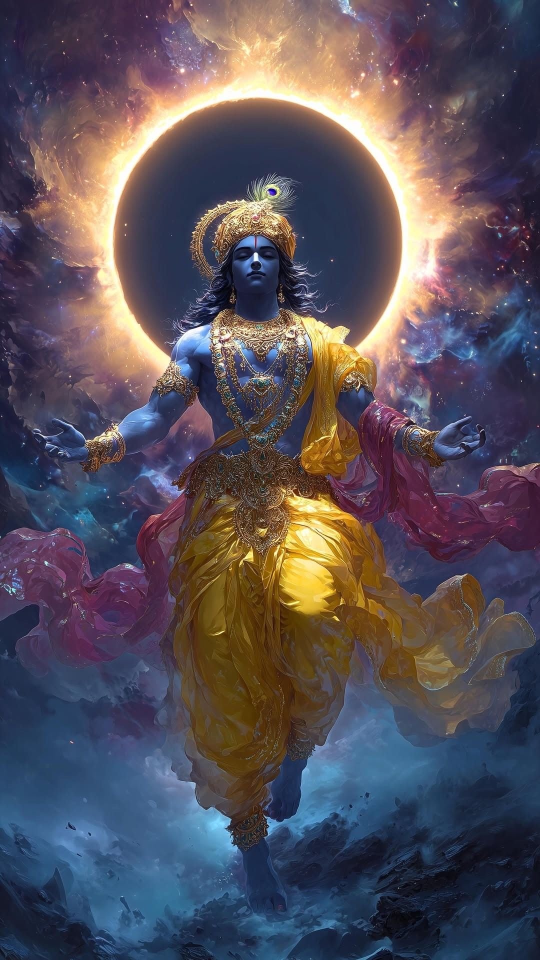Hare Krishna l Devotional Poster