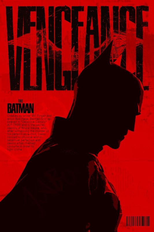 BATMAN VENGANCE WALL POSTER