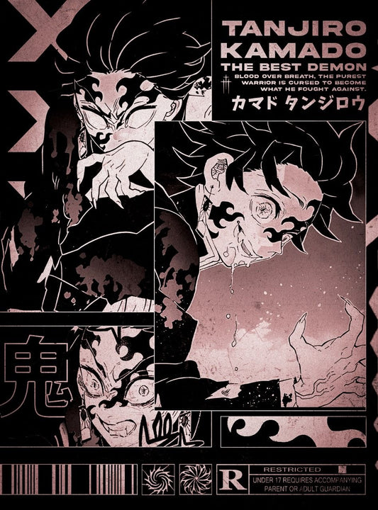Tanjiro Kamado l Anime Poster