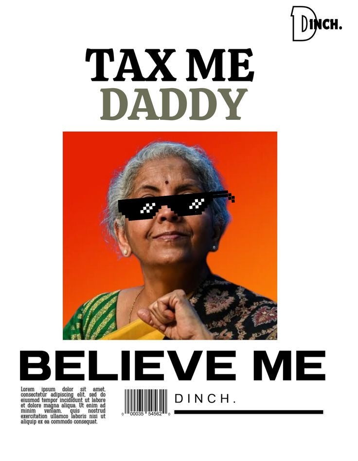 Tax Me Daddy l Aesthetic Poster