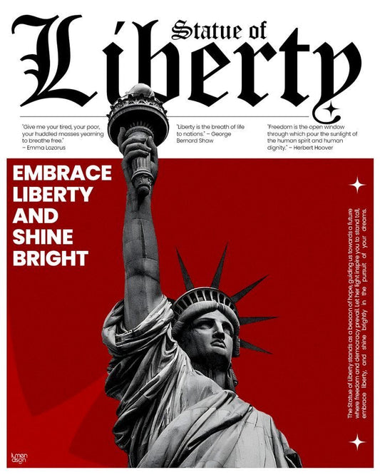 Liberty l Aesthetic Poster