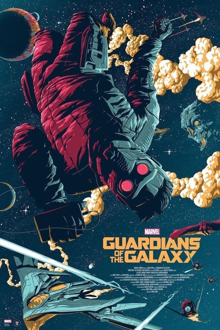 Guardians of The Galaxy l Marvels Wall Poster