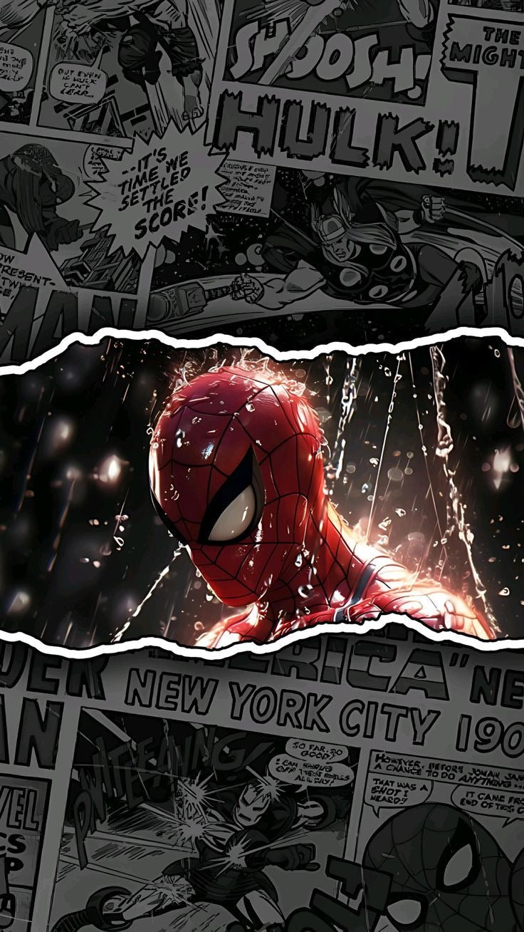 SpiderMan l Comic Universe Wall Poster